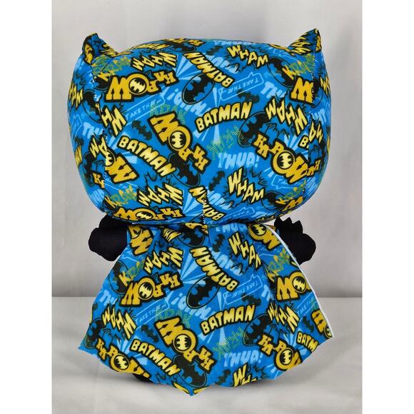 JUSTICE LEAGUE BATMAN PLUSH – TOY FACTORY – 9" – COMIC GRAPHICS – DC LICENSED - Picture 3 of 13